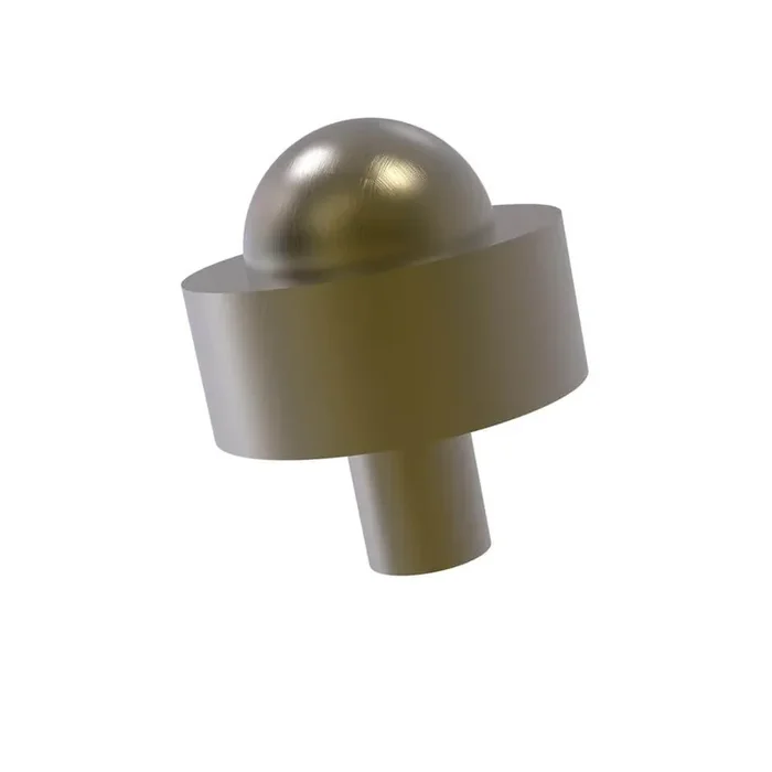 1-1/2 in. Cabinet Knob in Antique Brass
