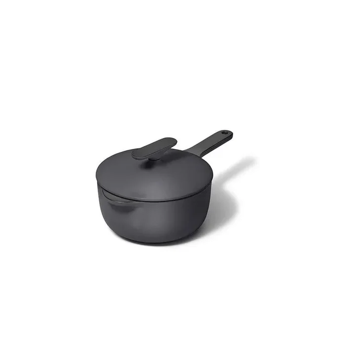 1.75qt Mini Sauce with Lid Charcoal