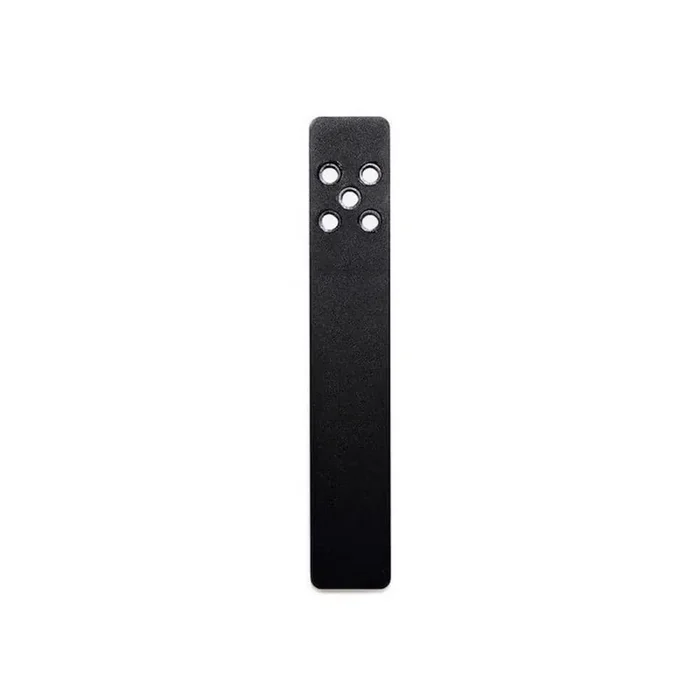 10 in. L Black/Matte Steel Low Profile Standard Hidden Countertop Support Bracket