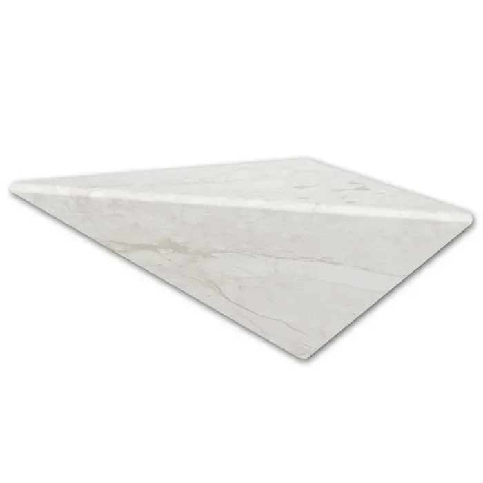 10 in. Shave Shelf in Botticino Cream
