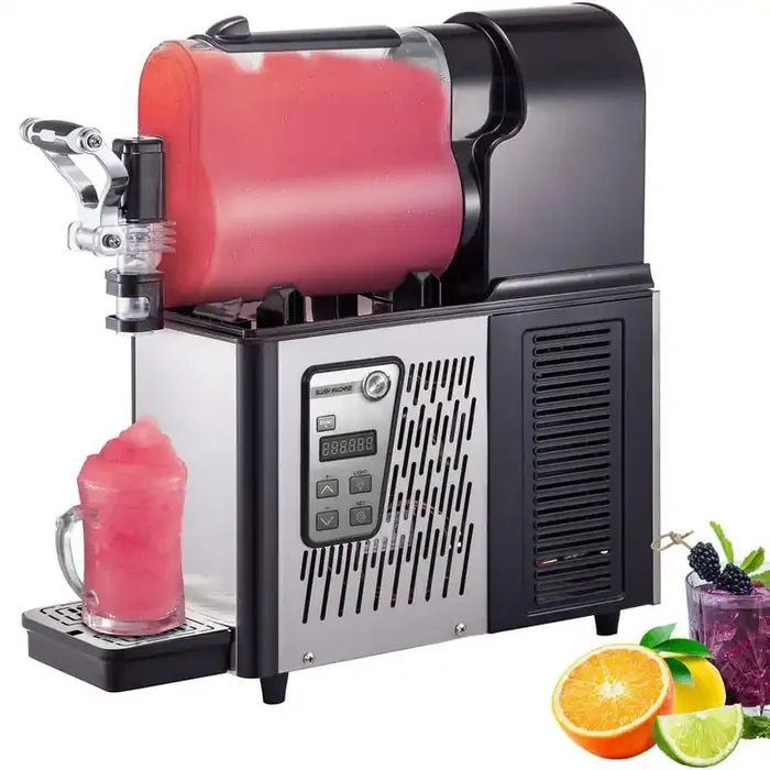 101 oz. Commercial Slushy Machine,Black 3L Single Bowl Slush Drink Maker,Snow Cone Machine,330-Watt Frozen Drink Machine