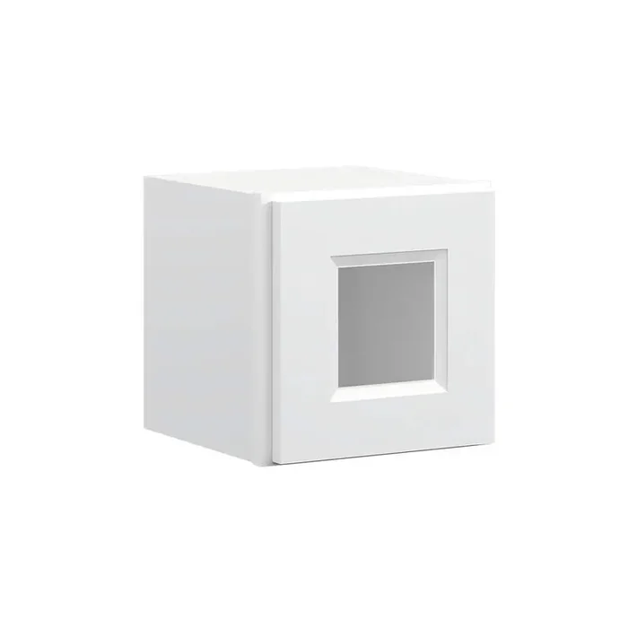 12 in. W x 12 in. D x 12 in. H in Traditional White Plywood Ready to Assemble Wall Cabinets without Glass