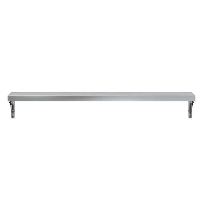 12 in. x 48 in. Stainless Steel Folding Wall Shelf, Food Truck, Kitchen, Restaurant, Utility Room Decorative Wall Shelf