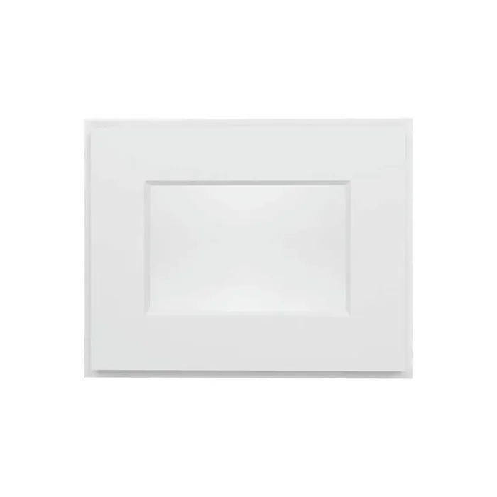 15 in. W X 12 in. D X 12 in. H in Shaker White Ready to Assemble Wall kitchen Cabinet Glasses Not Included