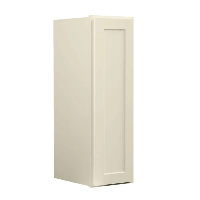 15 in. W x 12 in D x 36 in. H in. Antique White Plywood Ready to Assemble Kitchen Wall Cabinet with Doors and Shelves