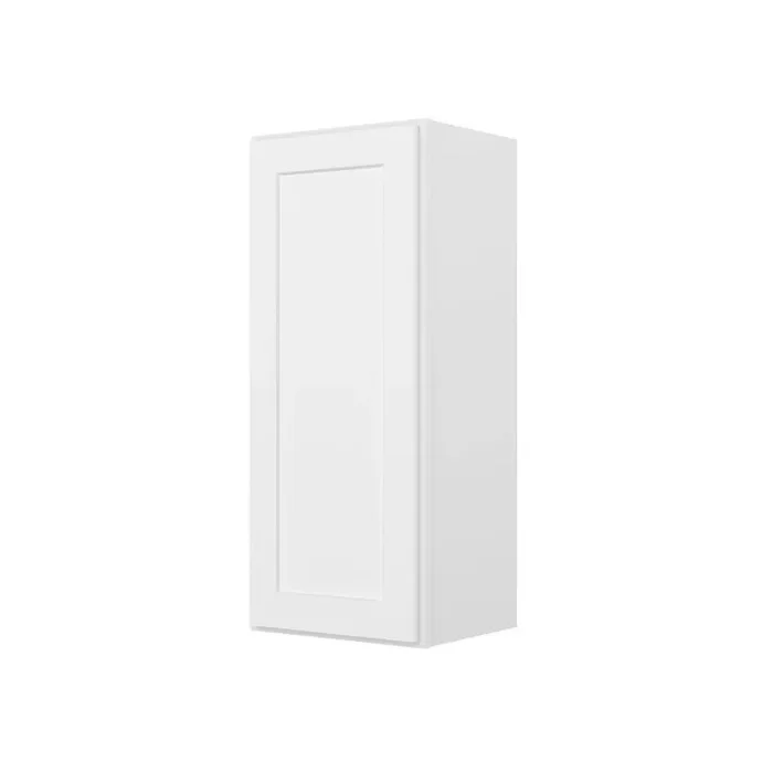 15 in. W x 12 in. D x 36 in. H Ready to Assemble Wall Kitchen Cabinet in White