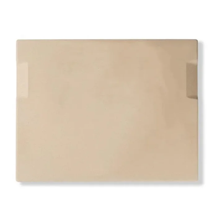 15 in. x 12 in. Rectangular Pizza Stone with Built-in Handles, Cordierite Baking Stone for Oven and Grill