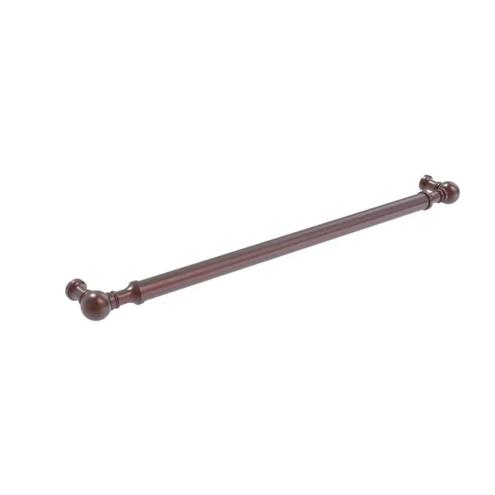 18 in. Center-to-Center Refrigerator Pull in Antique Copper