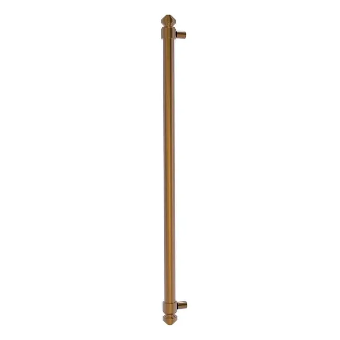 18 in. Center-to-Center Refrigerator Pull in Brushed Bronze