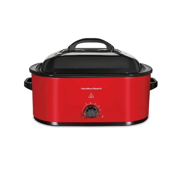 22 Qt. Red Roaster Oven
