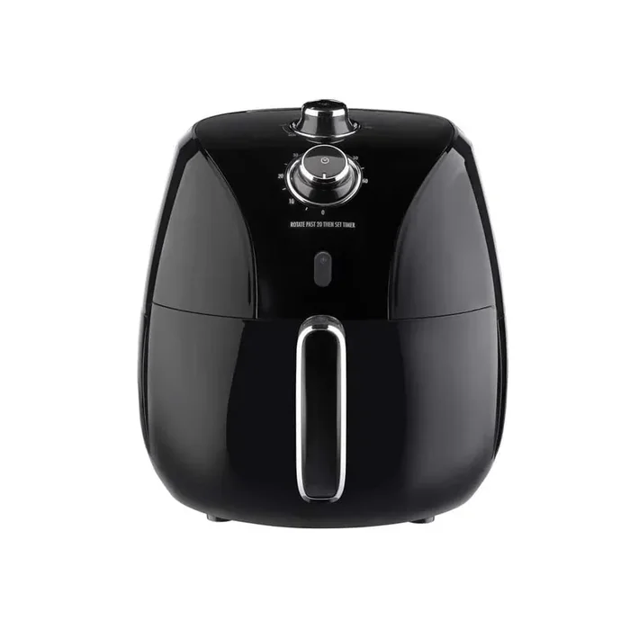 5.2 Qt. Black Air Fryer with 60-Minute Timer