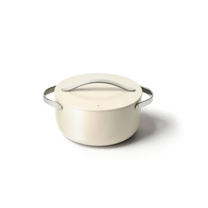 6.5 qt. Ceramic Dutch Oven in Cream