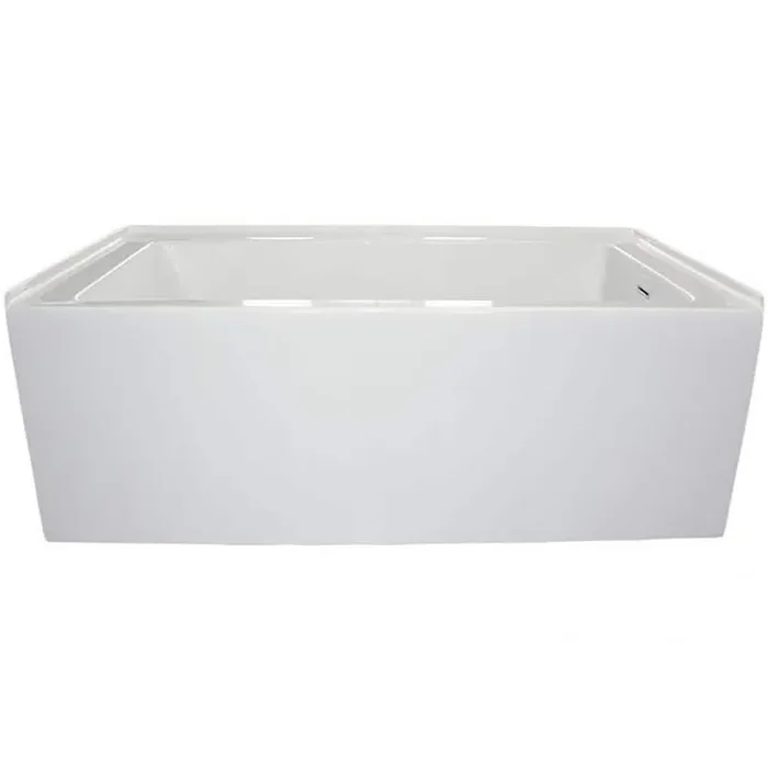 60 in. Factory installed Integral Skirt in Biscuit