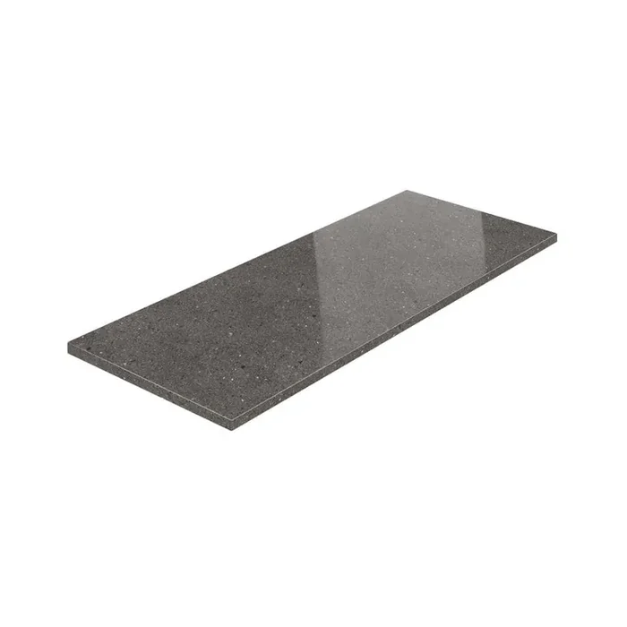 64 in. x 1.25 in. x 24 in. Outdoor Kitchen Engineered Stone Countertop in Saga Gray