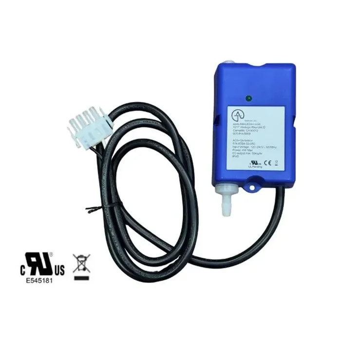 A03+ Ozone Generator with Lock-In-Lock Connector, for Use with Hot Tubs and Spas