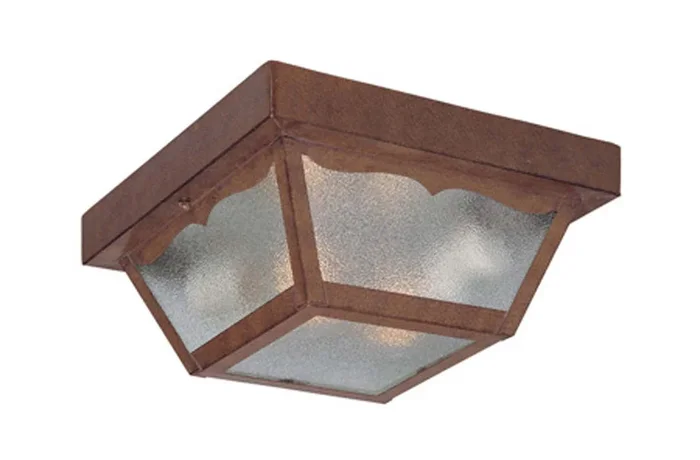 Acclaim Lighting – 4902BW – Two Light Ceiling Mount – Builders` Choice – Burled Walnut