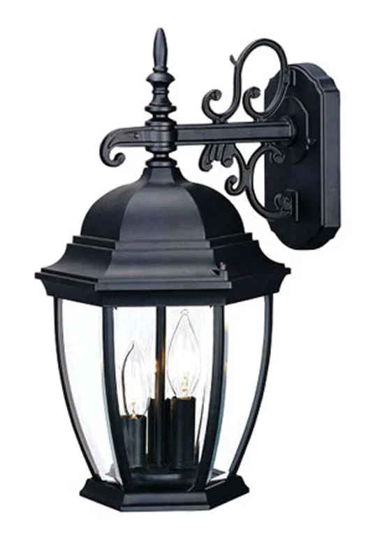 Acclaim Lighting – 5032BK – Three Light Wall Sconce – Wexford – Matte Black