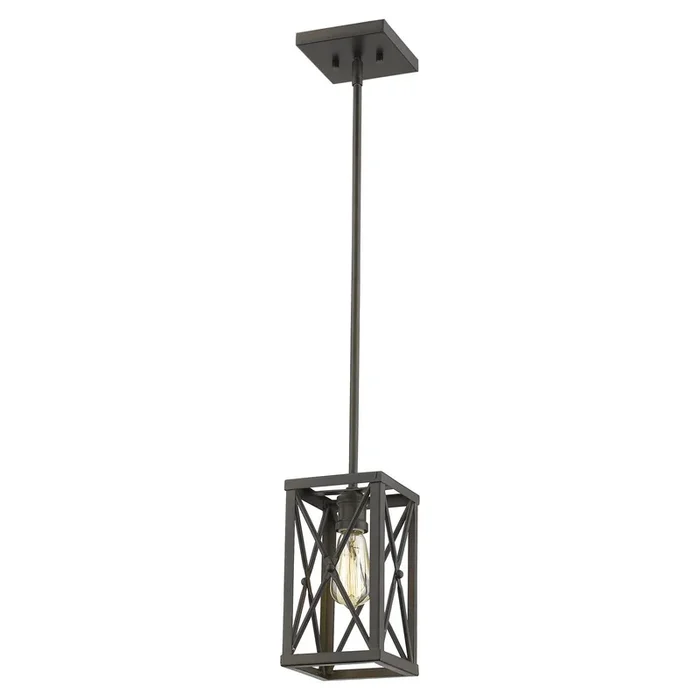 Acclaim Lighting – IN21122ORB – One Light Mini Pendant – Brooklyn – Oil-Rubbed Bronze