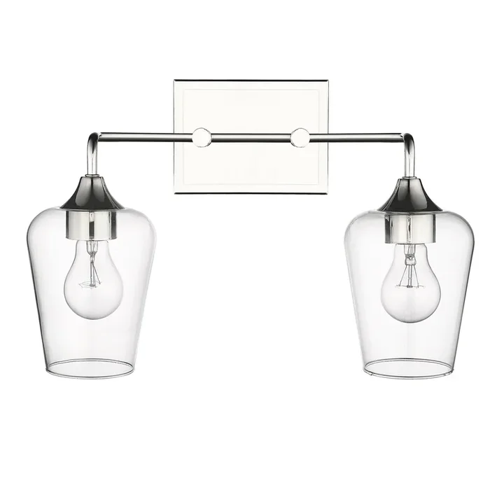 Acclaim Lighting – IN40081PN – Two Light Vanity – Gladys – Polished Nickel