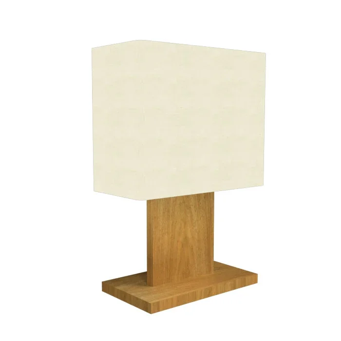 Accord Lighting – 1024.09 – One Light Table Lamp – Clean – Louro Freijo