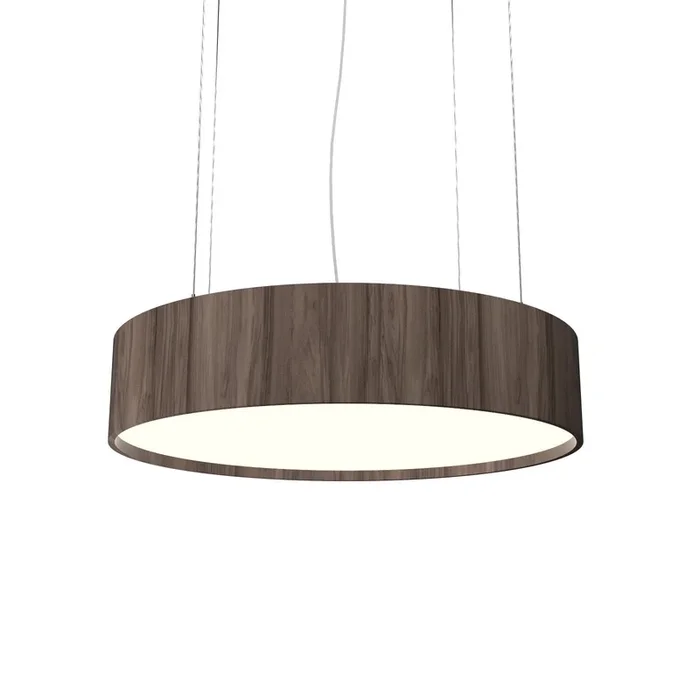 Accord Lighting – 1037LED.18 – LED Pendant – Cylindrical – American Walnut