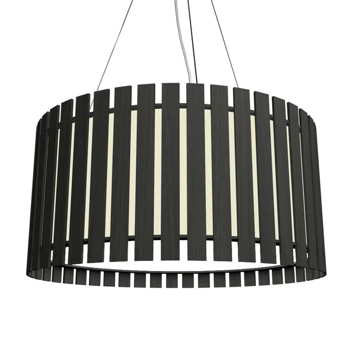 Accord Lighting – 1094LED.44 – LED Pendant – Slatted – Charcoal