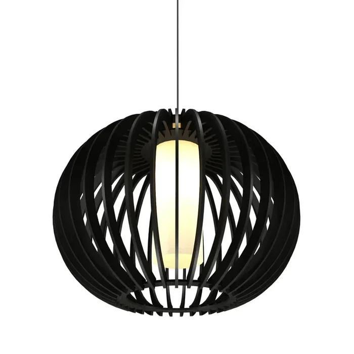Accord Lighting – 1134.44 – One Light Pendant – Stecche di Legno – Charcoal – 113444