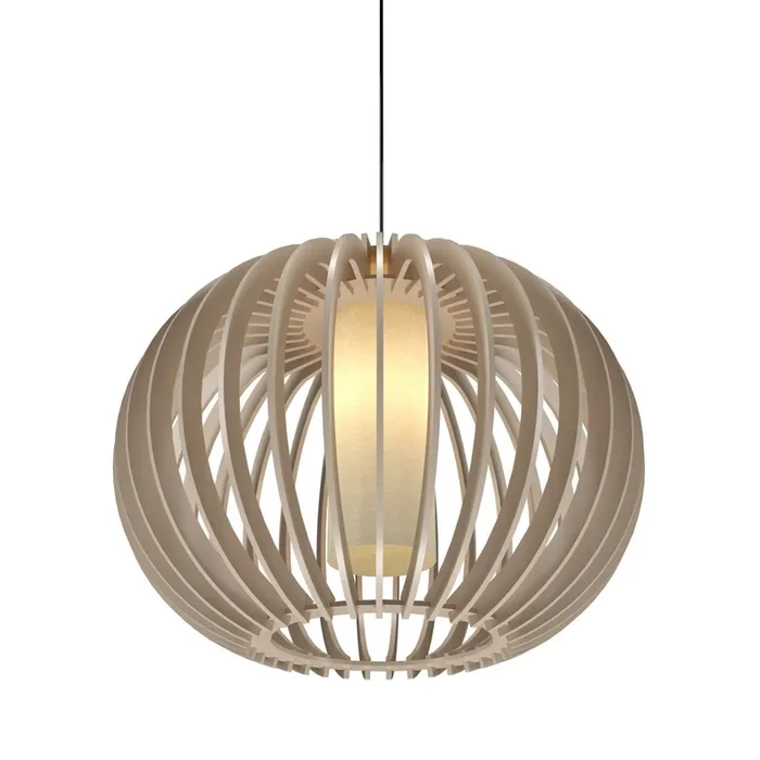 Accord Lighting – 1134.48 – One Light Pendant – Stecche di Legno – Organic Cappuccino – 113448