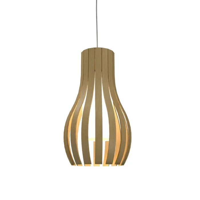 Accord Lighting – 1153.49 – One Light Pendant – Barrel – Organic Gold – 115349