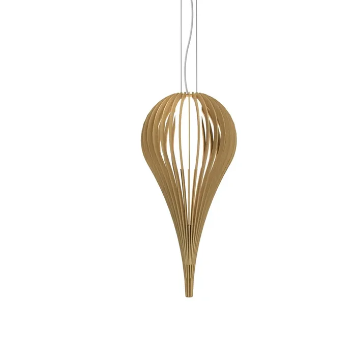 Accord Lighting – 1191.49 – One Light Pendant – Cappadocia – Organic Gold – 119149