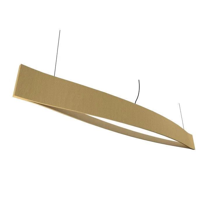 Accord Lighting – 1279LED.49 – LED Pendant – Clean – Organic Gold – 1279LED49