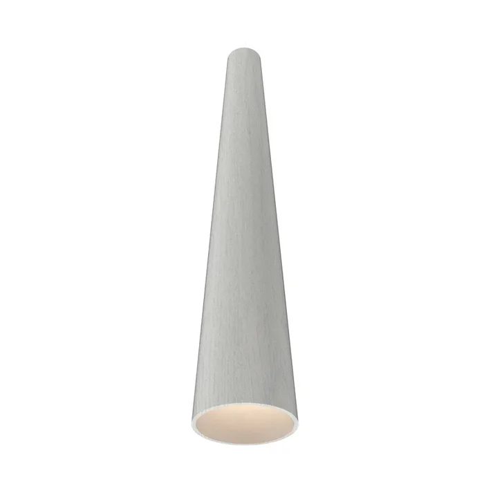 Accord Lighting – 1280.47 – One Light Pendant – Conical – Organic White – 128047