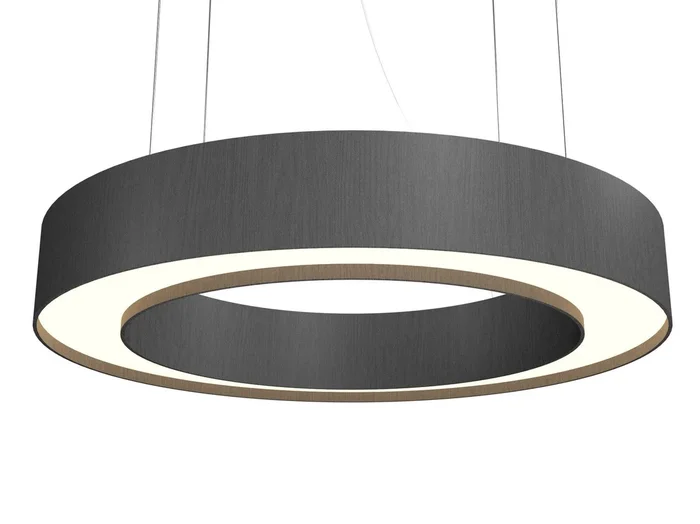 Accord Lighting – 1286LED.50 – LED Pendant – Cylindrical – Organic Grey – 1286LED50