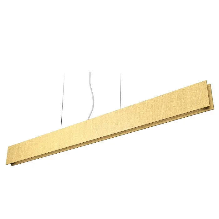 Accord Lighting – 1315LED.49 – LED Pendant – Clean – Organic Gold – 1315LED49