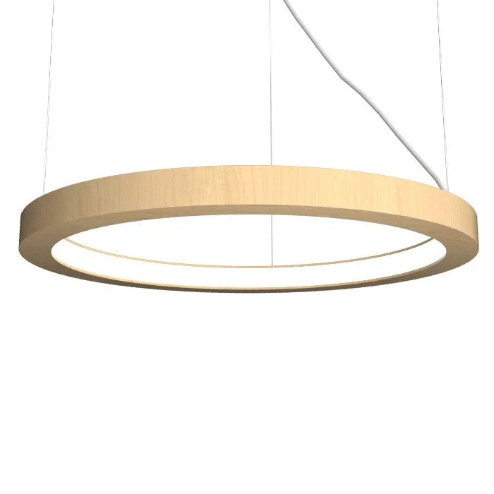 Accord Lighting – 1320LED.34 – LED Pendant – Frame – Maple