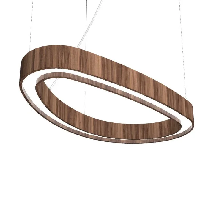 Accord Lighting – 1329LED.18 – LED Pendant – Organic – American Walnut