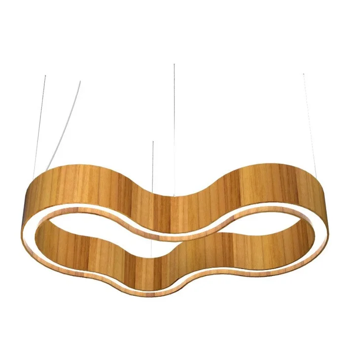 Accord Lighting – 1345LED.12 – LED Pendant – Organic – Teak