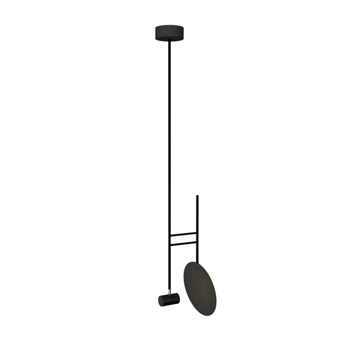 Accord Lighting – 1418.46 – One Light Pendant – Dot – Organic Black – 141846
