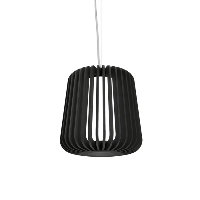 Accord Lighting – 1428.46 – One Light Pendant – Stecche di Legno – Organic Black – 142846