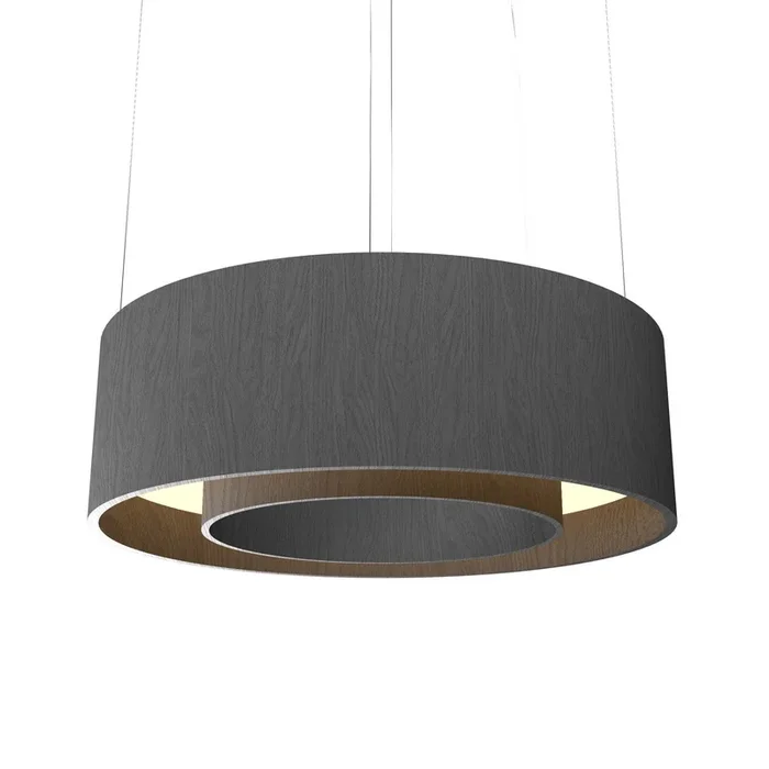 Accord Lighting – 215LED.50 – LED Pendant – Cylindrical – Organic Grey – 215LED50
