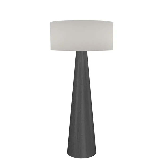 Accord Lighting – 3004.50 – One Light Floor Lamp – Conical – Organic Grey – 300450
