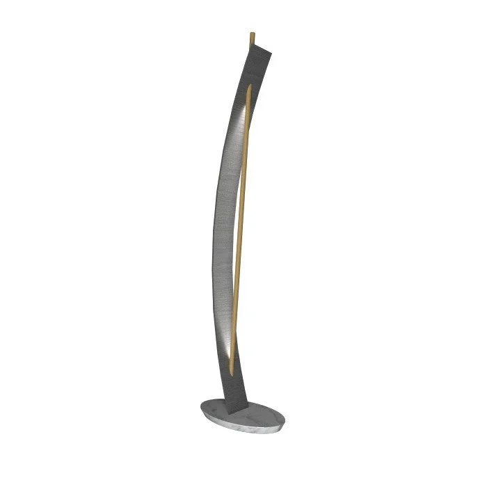 Accord Lighting – 3015LED.50 – LED Floor Lamp – Clean – Organic Grey – 3015LED50