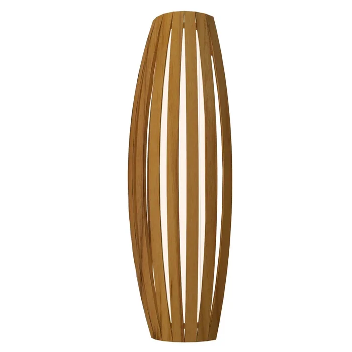 Accord Lighting – 4041.12 – Three Light Wall Lamp – Barrel – Teak