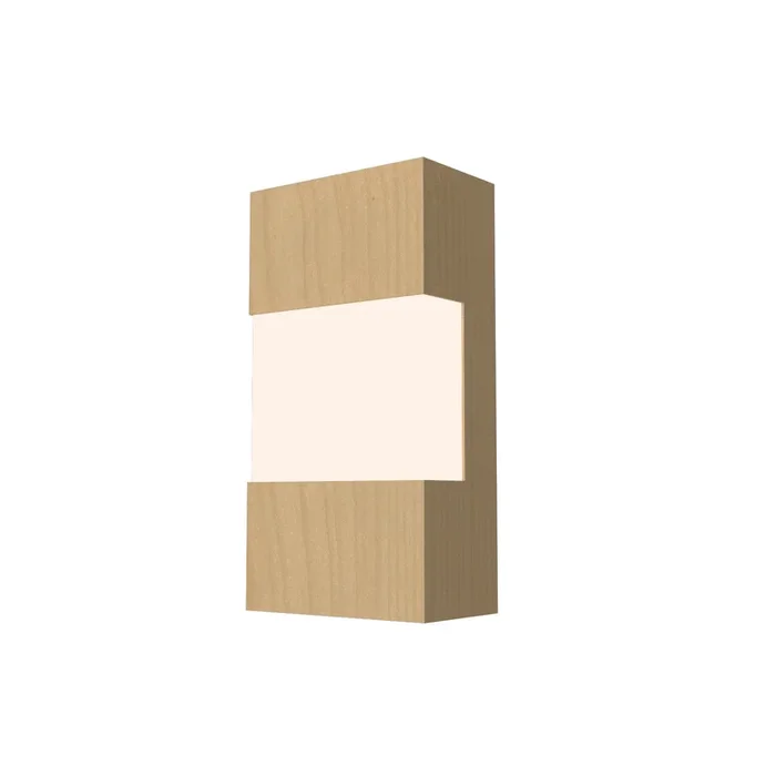 Accord Lighting – 428.34 – Two Light Wall Lamp – Clean – Maple
