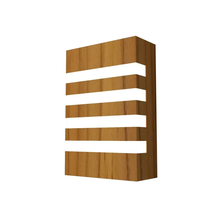 Accord Lighting – 433LED.12 – LED Wall Lamp – Clean – Teak