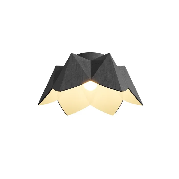 Accord Lighting – 5092.50 – One Light Ceiling Mount – Physalis – Organic Grey – 509250