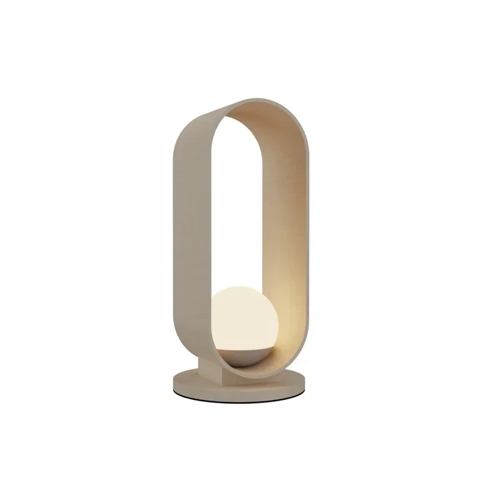 Accord Lighting – 7064.48 – One Light Table Lamp – Sfera – Organic Cappuccino – 706448