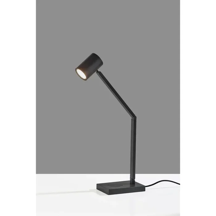 Adesso Newman Task Lamp With Wireless Charging Bronze Finish (10036311BRZ)