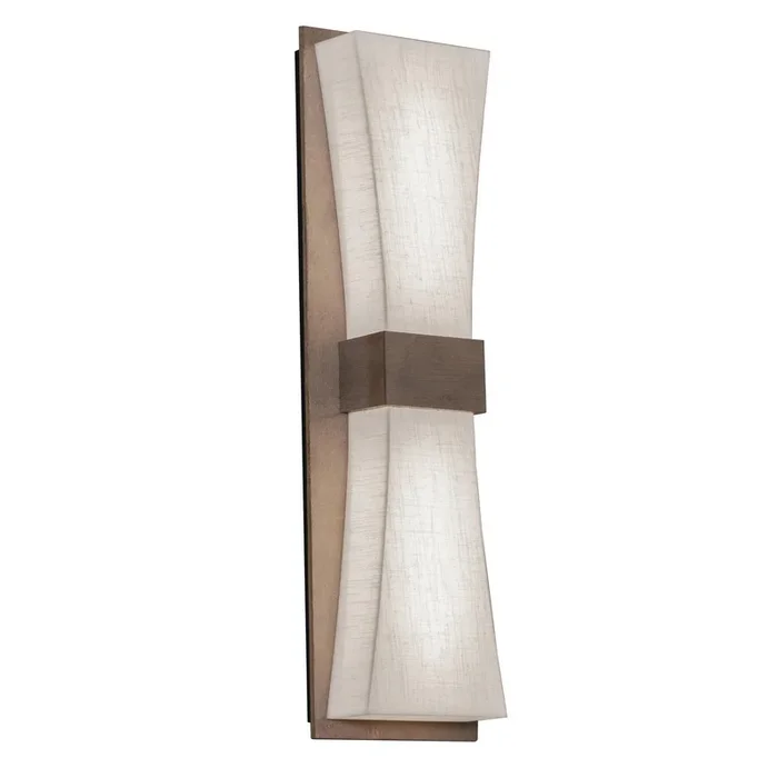 AFX Lighting – ADS051914LAJUDWG-LW – LED Wall Sconce – Aberdeen – Weathered Grey
