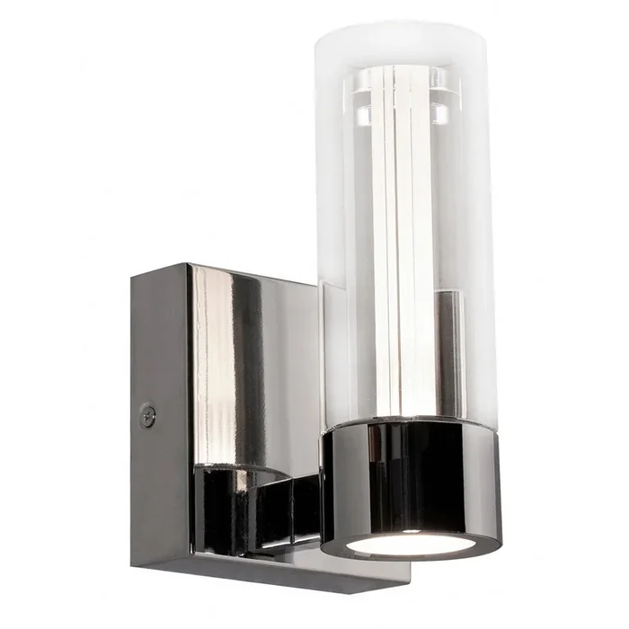 AFX Lighting – DPHS0408L30D1PC – LED Wall Sconce – Delphia – Polished Chrome